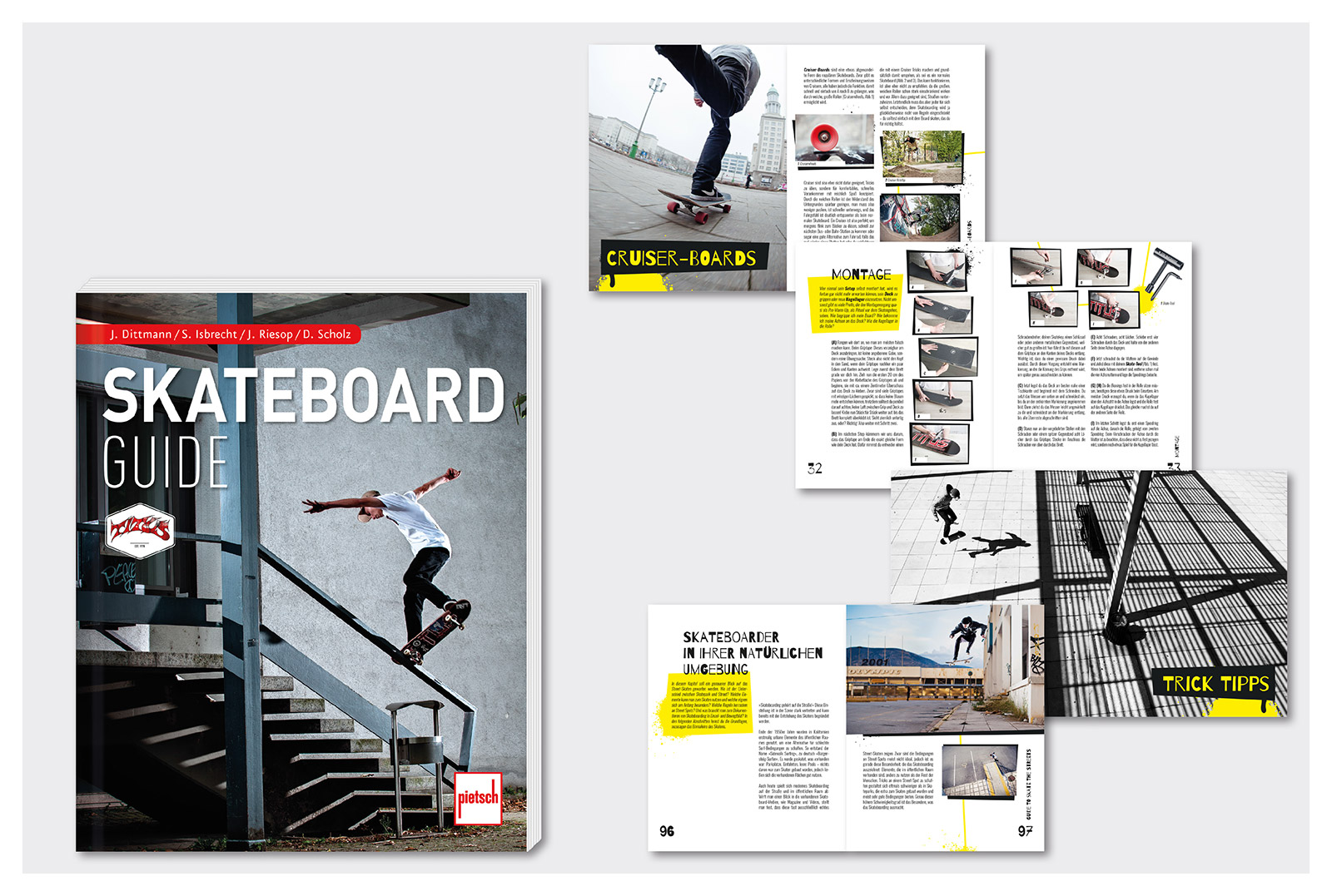 Skateboard Guide – Editorial Design Skateboard Guide - Editorial Design