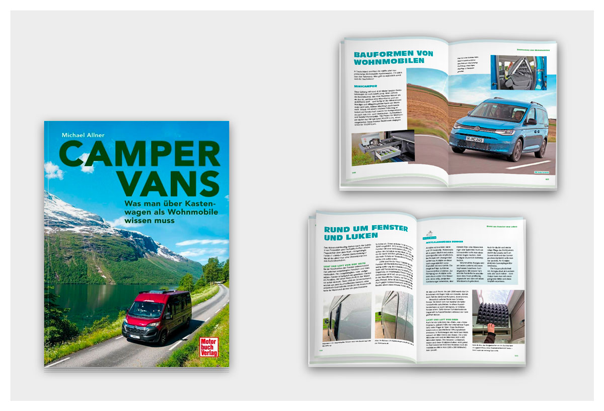 Camper Vans – Editorial Design Camper Vans - Editorial Design